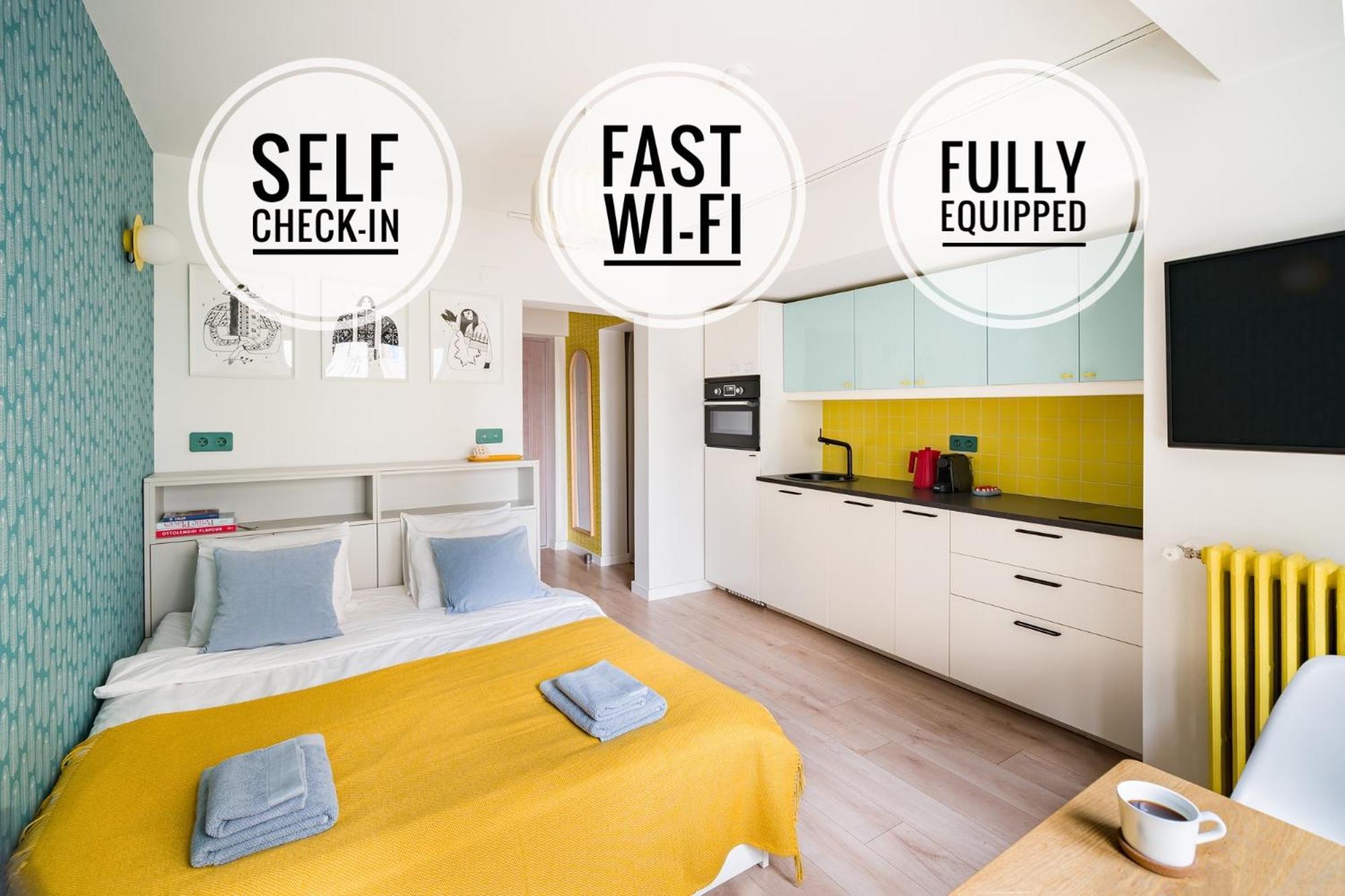 Victoriei Old Town Studio - Self Check-In Bucureşti Eksteriør bilde